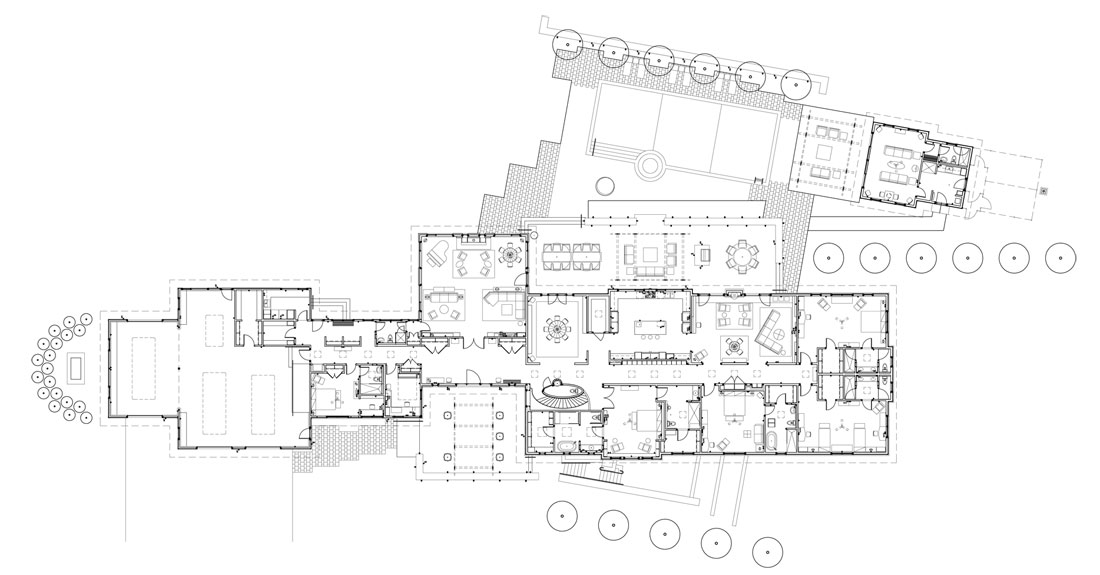BR07 - Country Residence - Bowling Green, Missouri, USA - Floor Plan