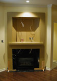 W.F. Heartwell Architect - Fireplace Renovation Underway - Condominium - Toronto, Ontario - 2006