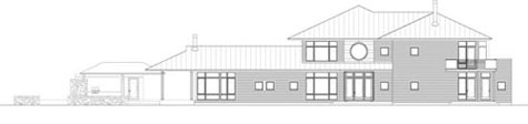 Proposed Front Elevation of New Resiidence