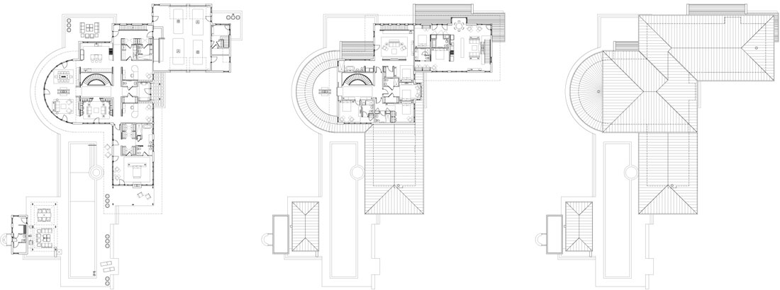 Proposed Floor Plams for New Residence