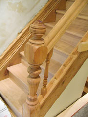 Stair 013 - Handrail Installation Under Way