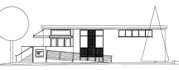 W.F. Heartwell Archietct -Proposed East Elevation - Bradford Animal Clinic