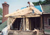 New Dormer Construction - Architect's Home - Toronto, Ontario