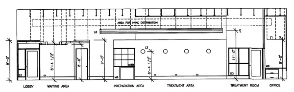 W.F. Heartwell Architect - Interior Elevation - OSMC - Oakville, Ontario