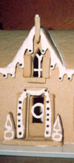 Gingerbread House - Detail - Front Door