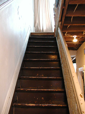 wfhStair001 - Existing Stair to Third Floor